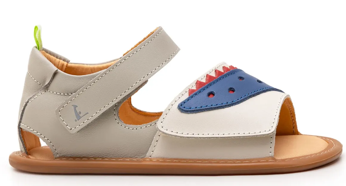Tip Toey Joey |t ~ Crunchy Sandale ~ Croco Cream
