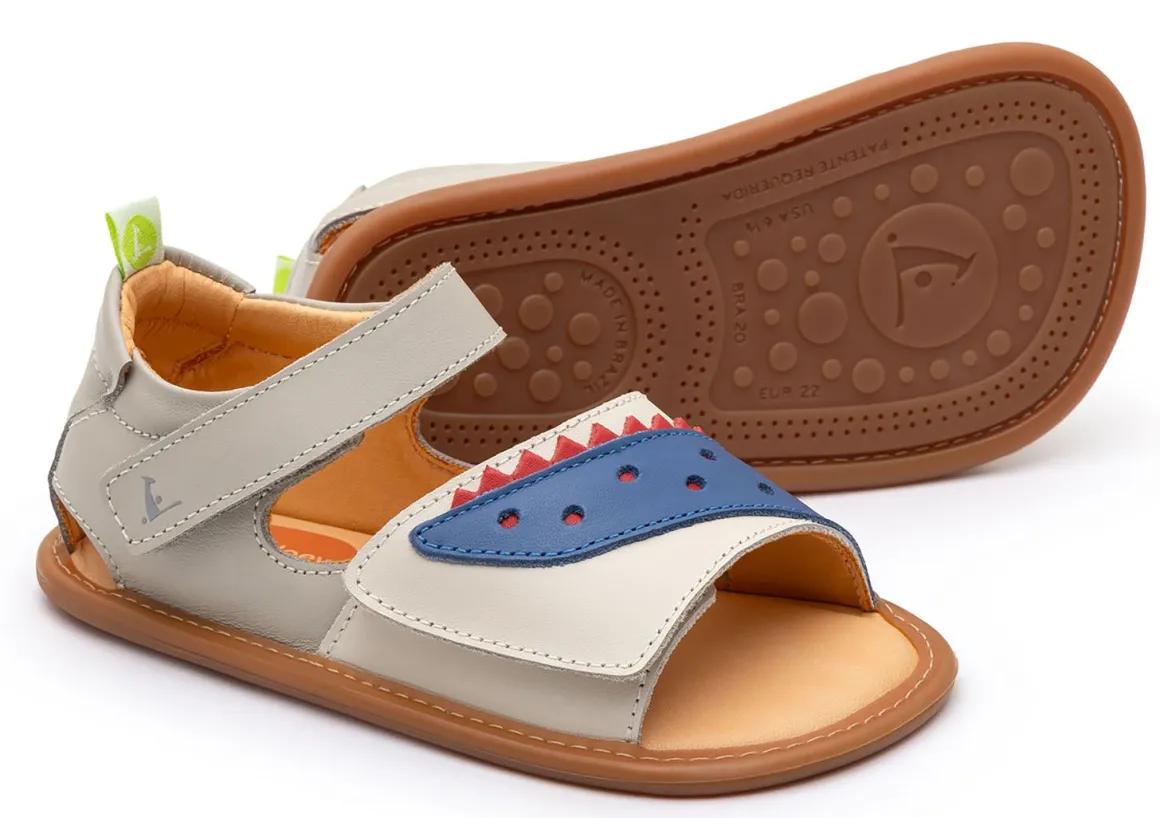 Tip Toey Joey |t ~ Crunchy Sandale ~ Croco Cream