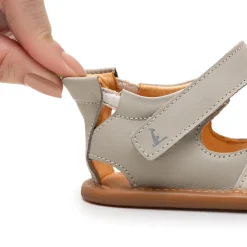 Tip Toey Joey |t ~ Crunchy Sandale ~ Croco Cream