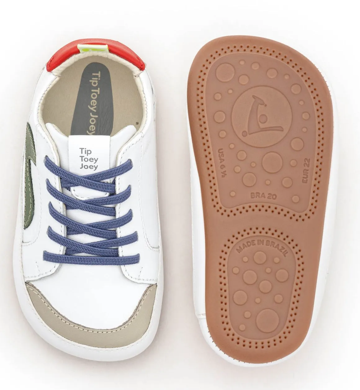 Tip Toey Joey |t ~ Ground Sneaker ~ White