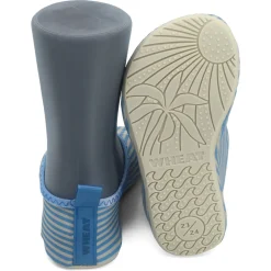 Wheat ~ Dolphin Badeschuh ~ Blue Swim Stripe