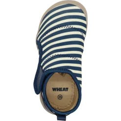 Wheat ~ Shawn Badeschuh ~ Indigo Stripe