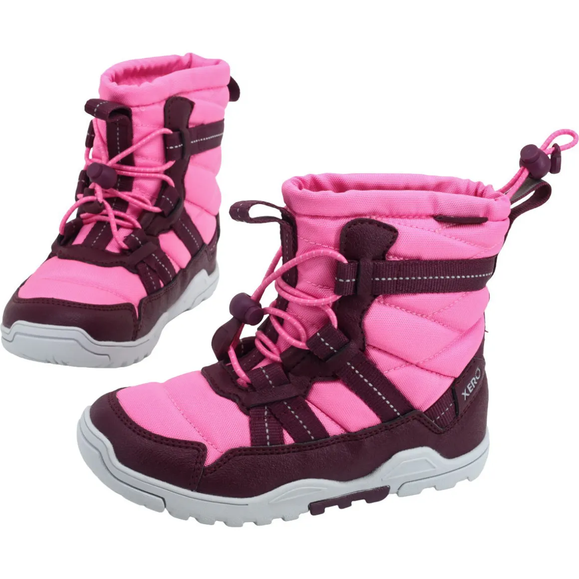 Xero Junior ~ Alpine Pull-On + TEX Winterstiefel ~ Pink/Fig