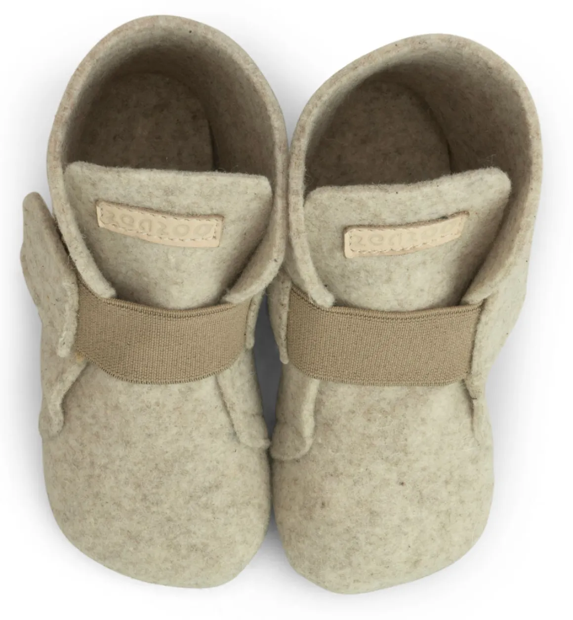 ZeaZoo ~ Hausschuh Bambi Wollfilz ~ Beige