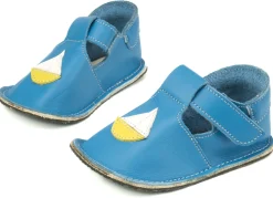 ZeaZoo ~ Hausschuh Corela ~ Blau mit Boot