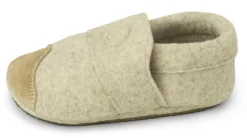 ZeaZoo ~ Hausschuh Kiwi Wollfilz ~ Beige