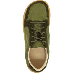 ZeaZoo ~ Husky LowCut Schnürschuh ~ Olive Suede