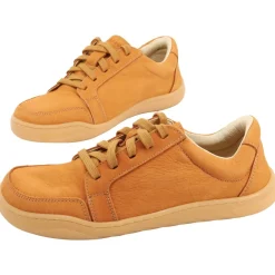 ZeaZoo ~ Husky LowCut Schnürschuh ~ Camel Nubuck