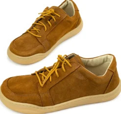ZeaZoo ~ Husky LowCut Schnürschuh ~ Cognac