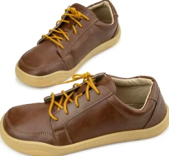 ZeaZoo ~ Husky LowCut Schnürschuh vegan ~ Braun