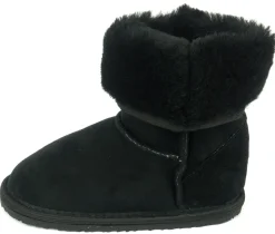 ZeaZoo |k ~ Winter-Boot Dingo mit Fell ~ Schwarz