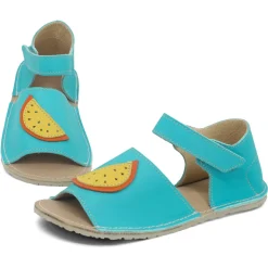 ZeaZoo ~ Sandale Coral ~ Hellblau Zitrone